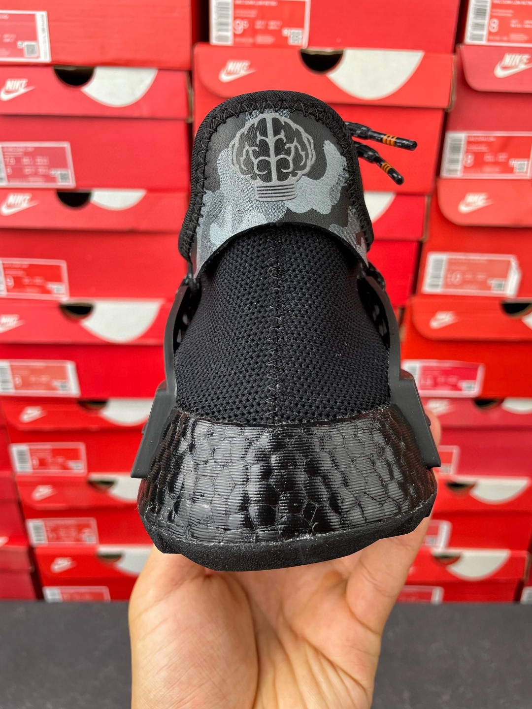 Pharrell Williams x adidas originals NMD HU Human Race Triple Black 菲董联名 黑武士 低筒 运动鞋 休闲鞋 男鞋 女鞋 