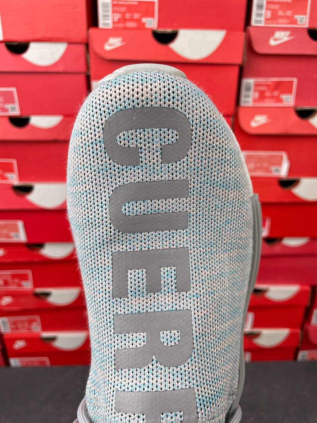 Pharrell Williams x adidas originals NMD HU Human 菲董联名 灰蓝色 低筒 运动鞋 休闲鞋 男鞋女鞋 