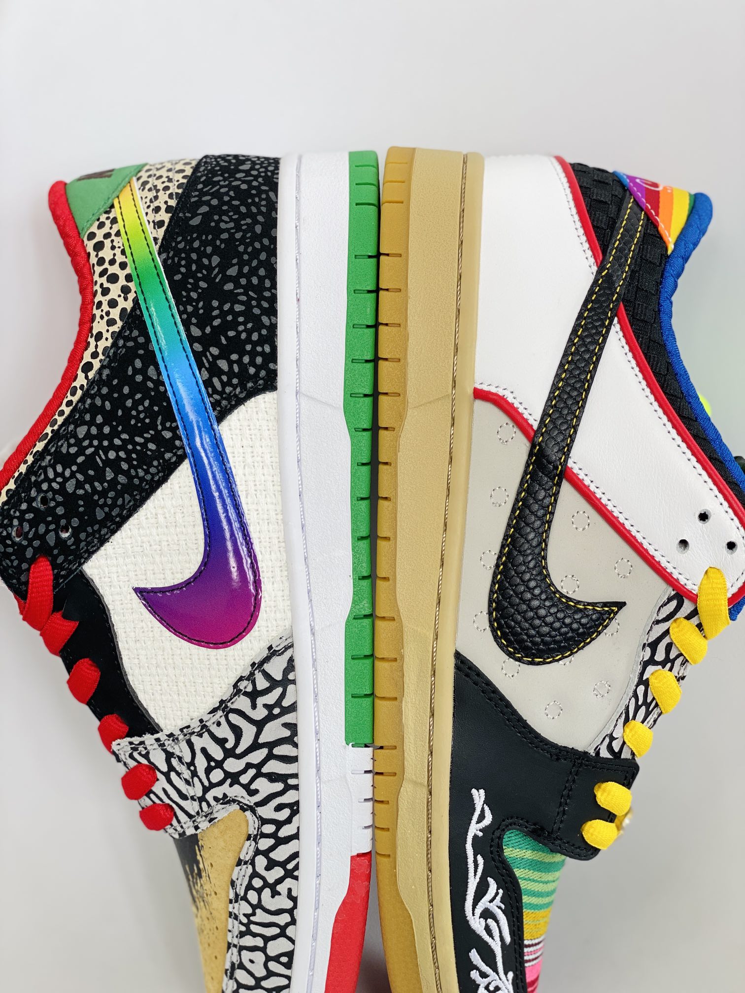 Dunk Low What The Paul 彩色拼接 不对称鸳鸯 低筒 复古板鞋 休闲鞋 男鞋 女鞋  CZ2239-600