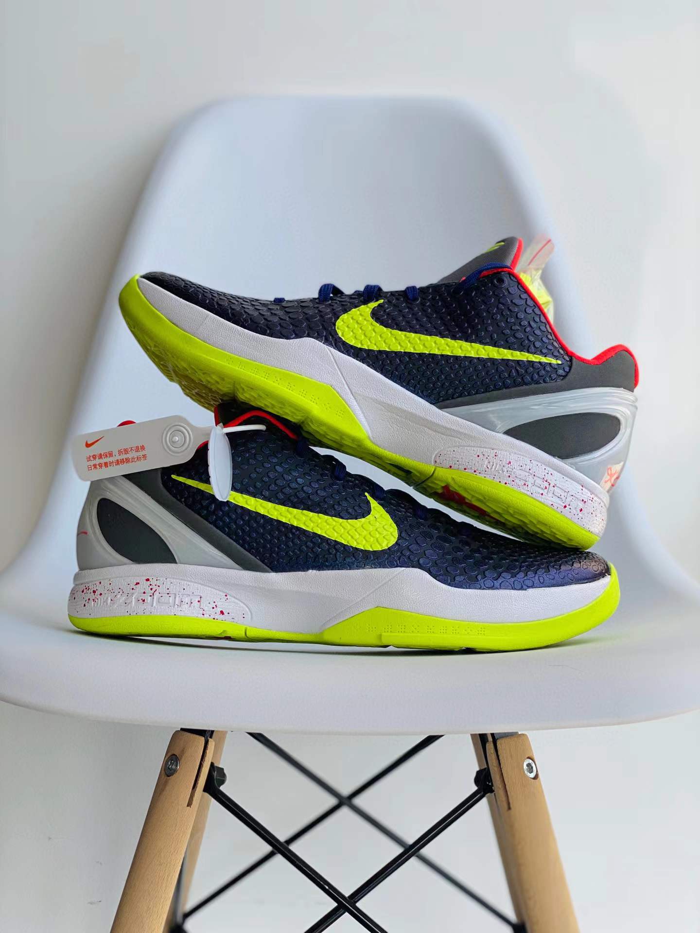 滅世純原 KOBE6 Supreme Chaos 小丑 科比 6 球鞋 籃球鞋 實戰鞋 前後氣墊 真碳板 男鞋 446442-500