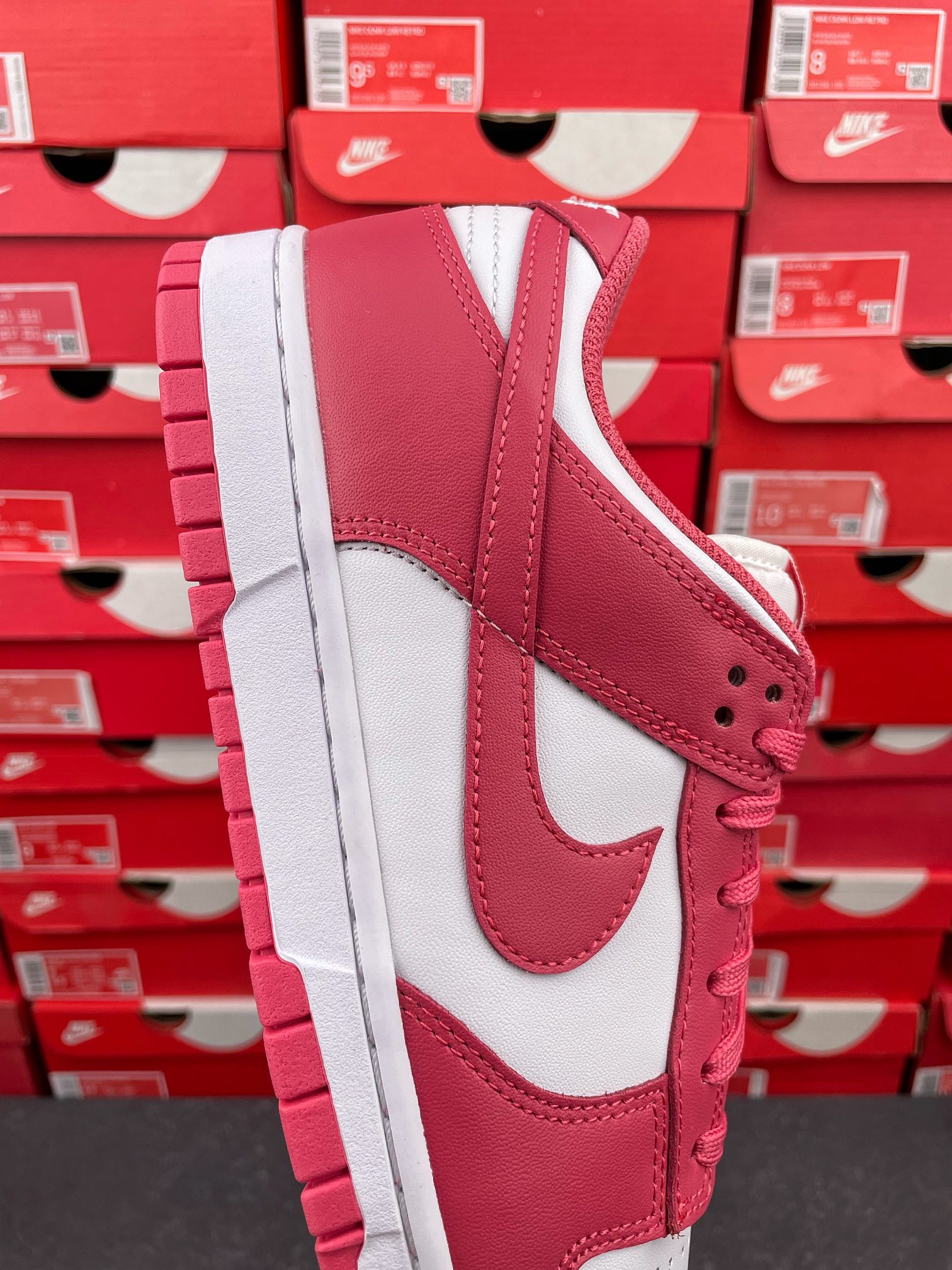 dunk Low 玫紅  低筒 复古板鞋 休闲鞋 女鞋   DD1503-111