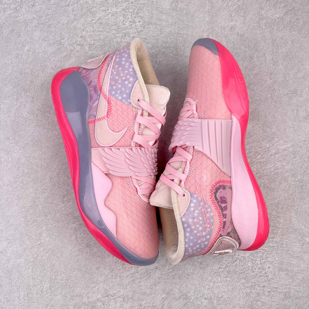 Zoom KD 12 XMAS What The Aunt Pearl 杜兰特12 乳腺癌 粉色 高筒 减震防滑 实战鞋 篮球鞋 运动鞋 男鞋 CT2740-900