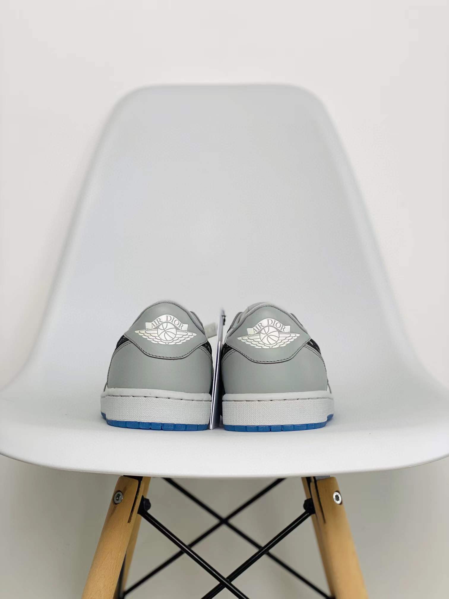 DIOR Air Jordan 1 AJ1 Low OG 大迪奧 白灰 老花  低筒 休闲鞋 男鞋 女鞋 板鞋 CN8607-002