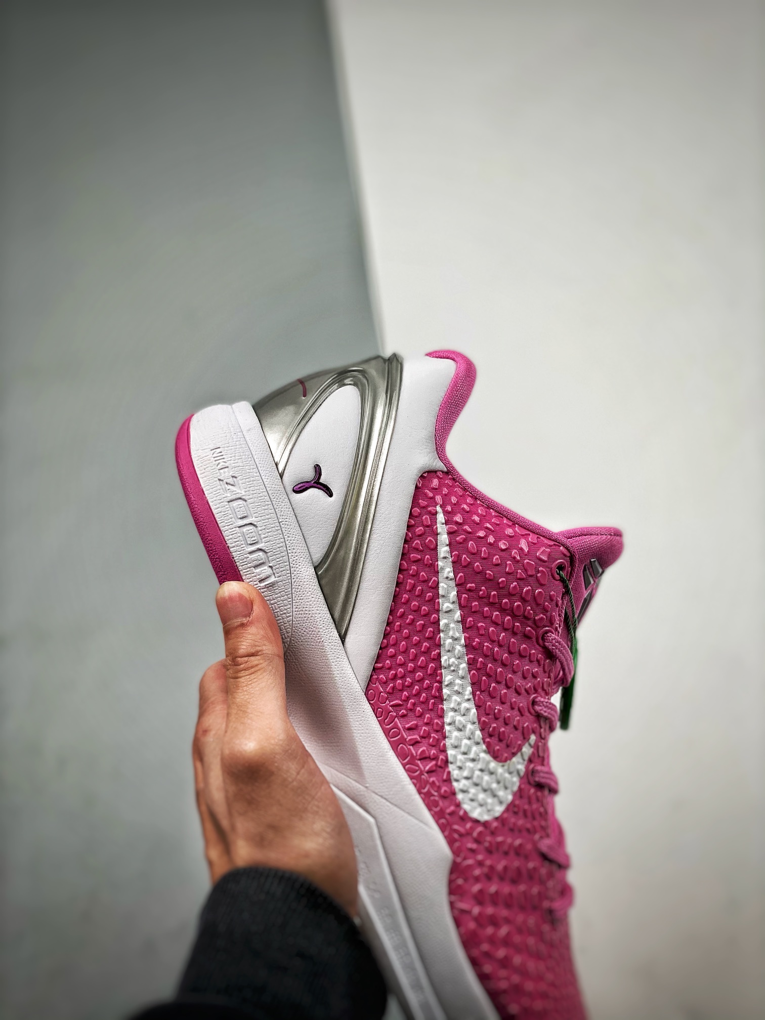 S2外貿 KOBE6 Kay Yow Think Pink 乳腺癌 前掌氣墊 低筒 球鞋 籃球鞋 實戰鞋  真碳板 男鞋 429659-601