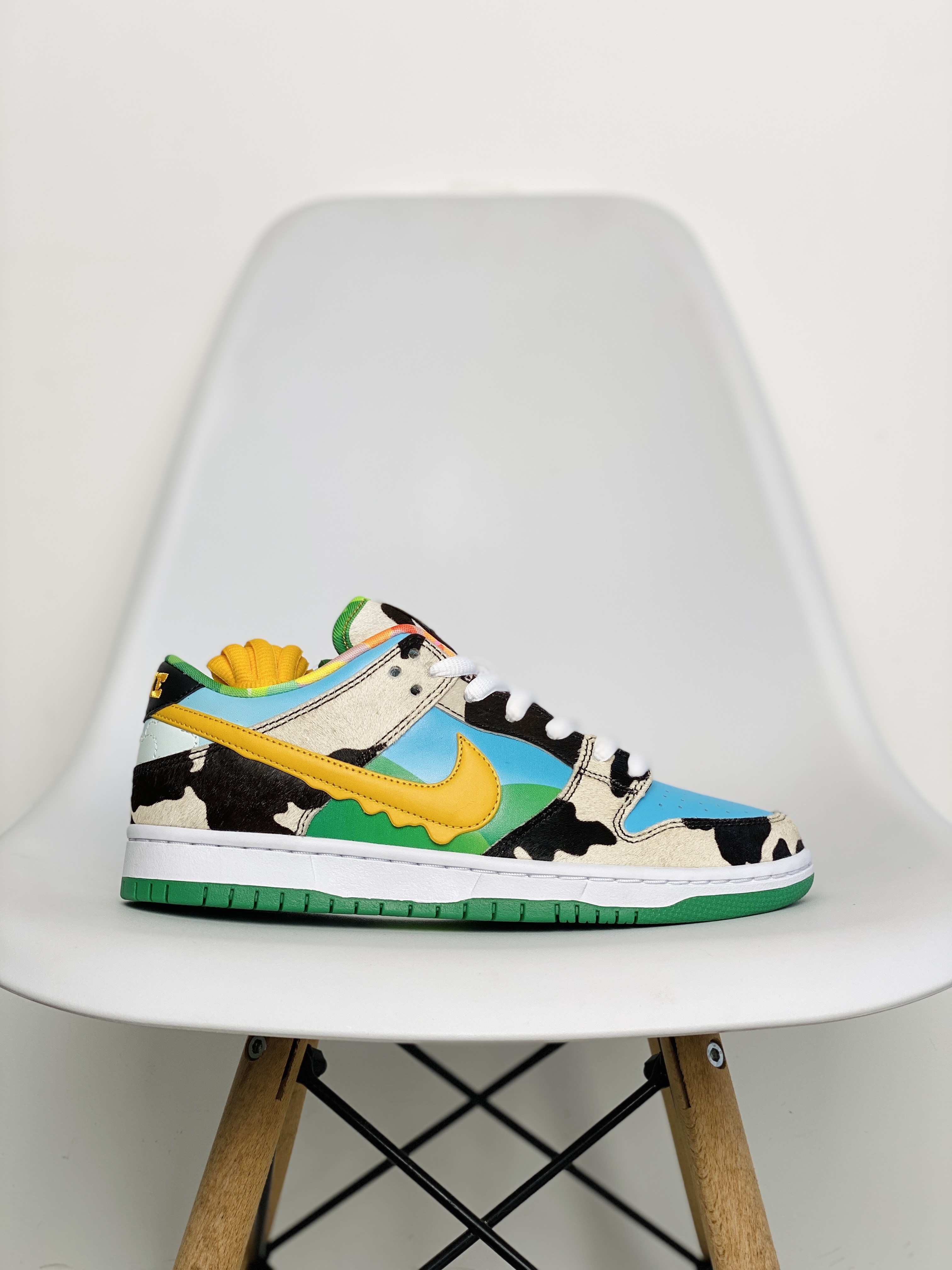 Ben Jerrys Dunk SB Low PRO QS Chunky Dunky 奶牛 冰淇淋 低筒 复古板鞋 休闲鞋 男鞋 女鞋  CU3244-100