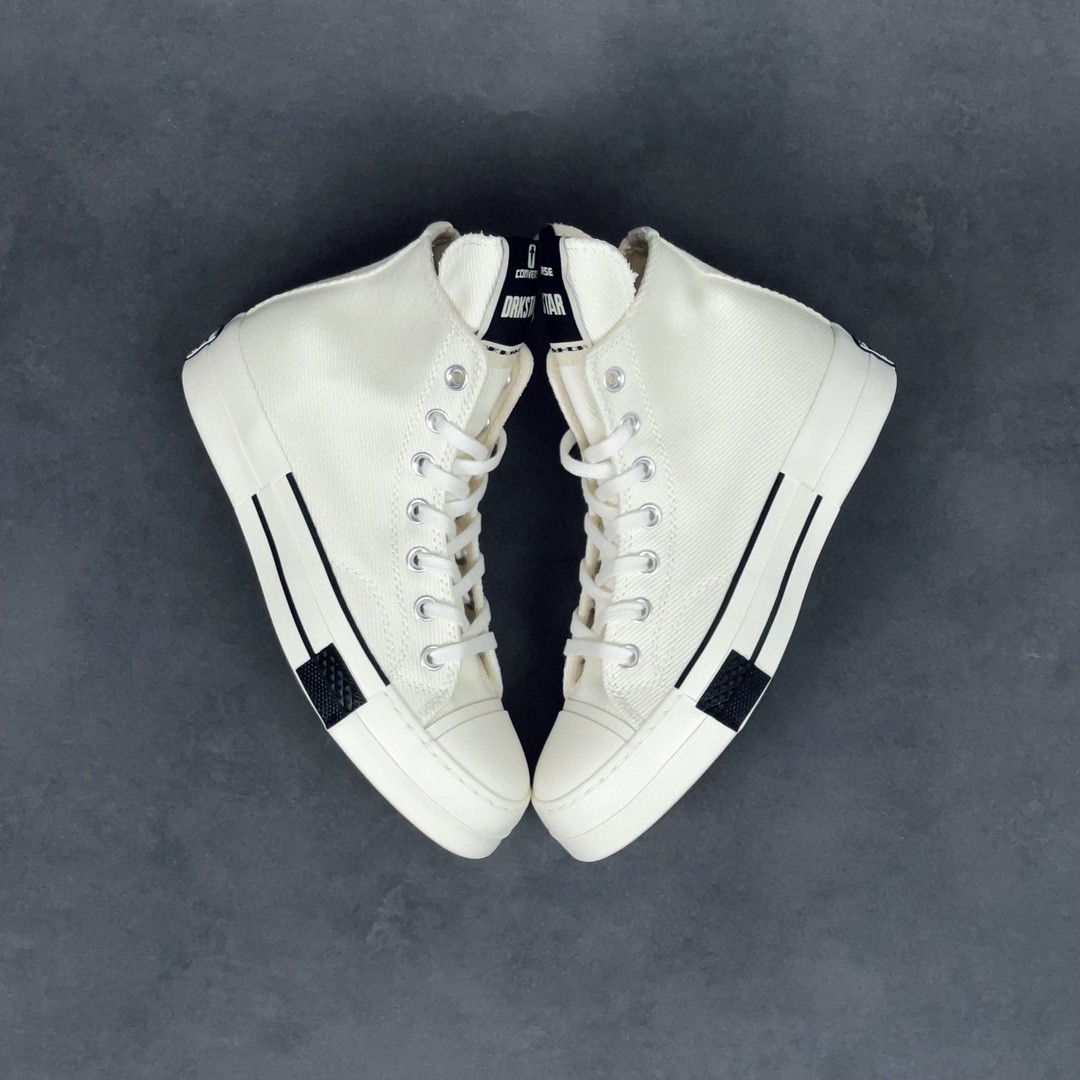[Copy]Rick Owens DRKSHDW Converse Chuck Taylor ALL Star 1970S High 白色 高筒 板鞋 休闲鞋 帆布鞋 男鞋 女鞋 172346C