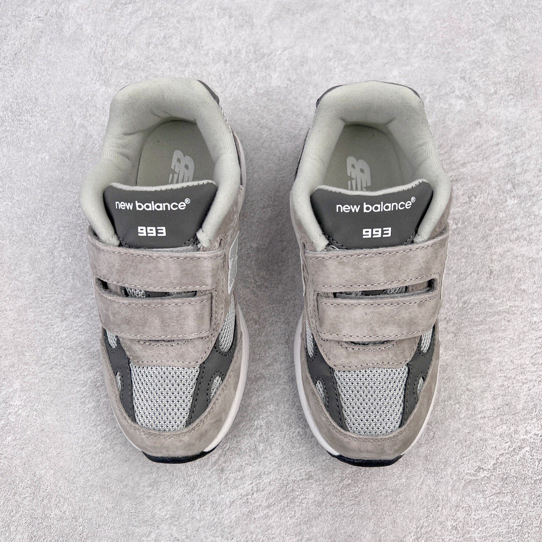 New Balance 993 系列 元祖灰 低筒 运动鞋 休闲鞋 板鞋 童鞋 