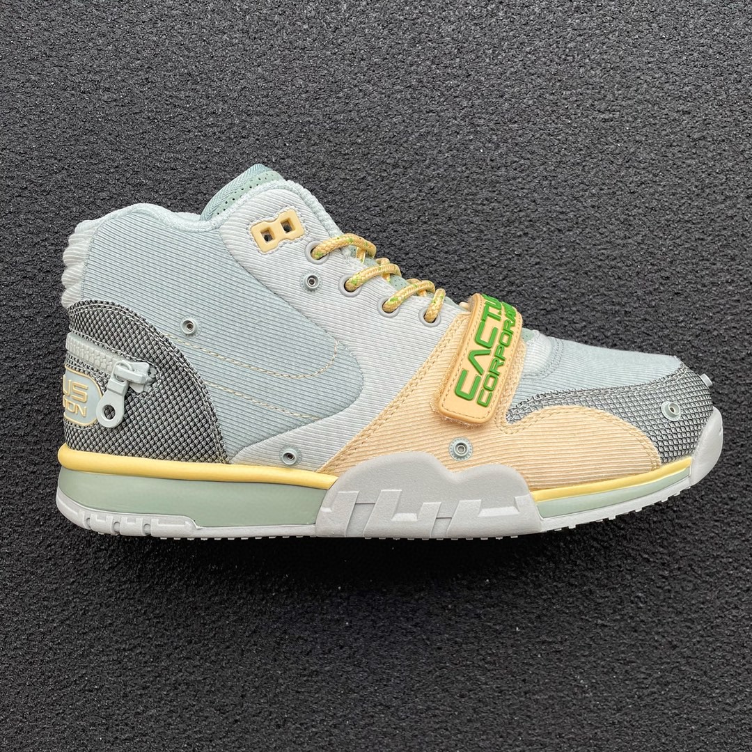 CACT.US CORP Nike Air Trainer 1 Grey Haze Travis Scott 联名款 蓝色 实战鞋 球鞋 篮球鞋 男鞋 DR7515-001