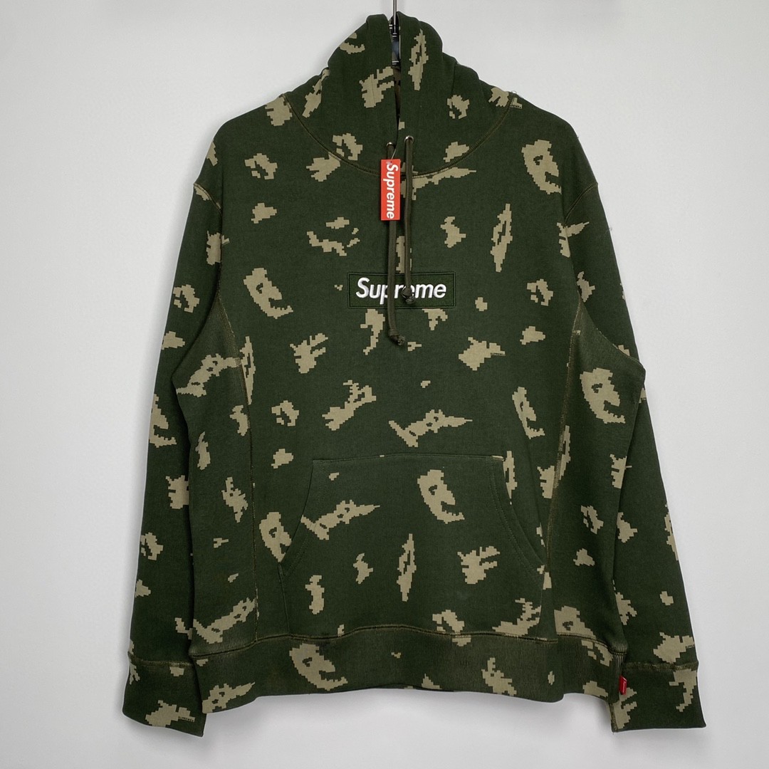 Supreme Week 16 Box Logo Hooded Sweatshirt Box Logo 徽标黑色连帽