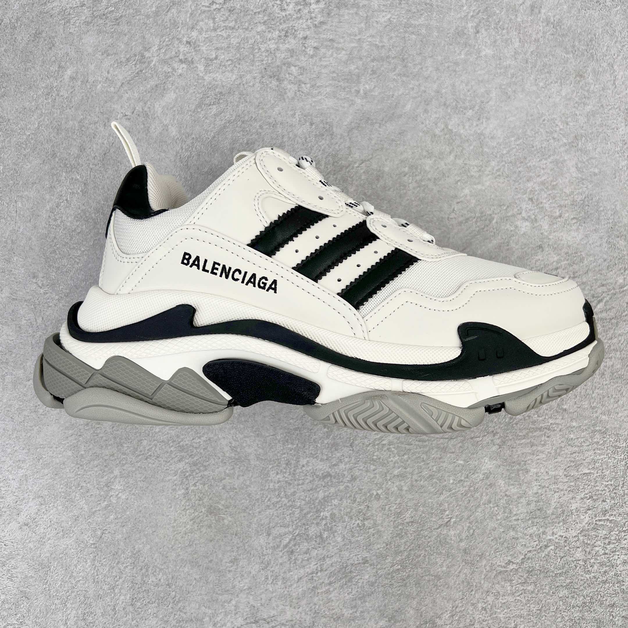 Adidas Balenciaga Track 巴黎世家 白色 老爹鞋 运动 复古板鞋 休闲鞋 男鞋 女鞋 710021W2ZB19112