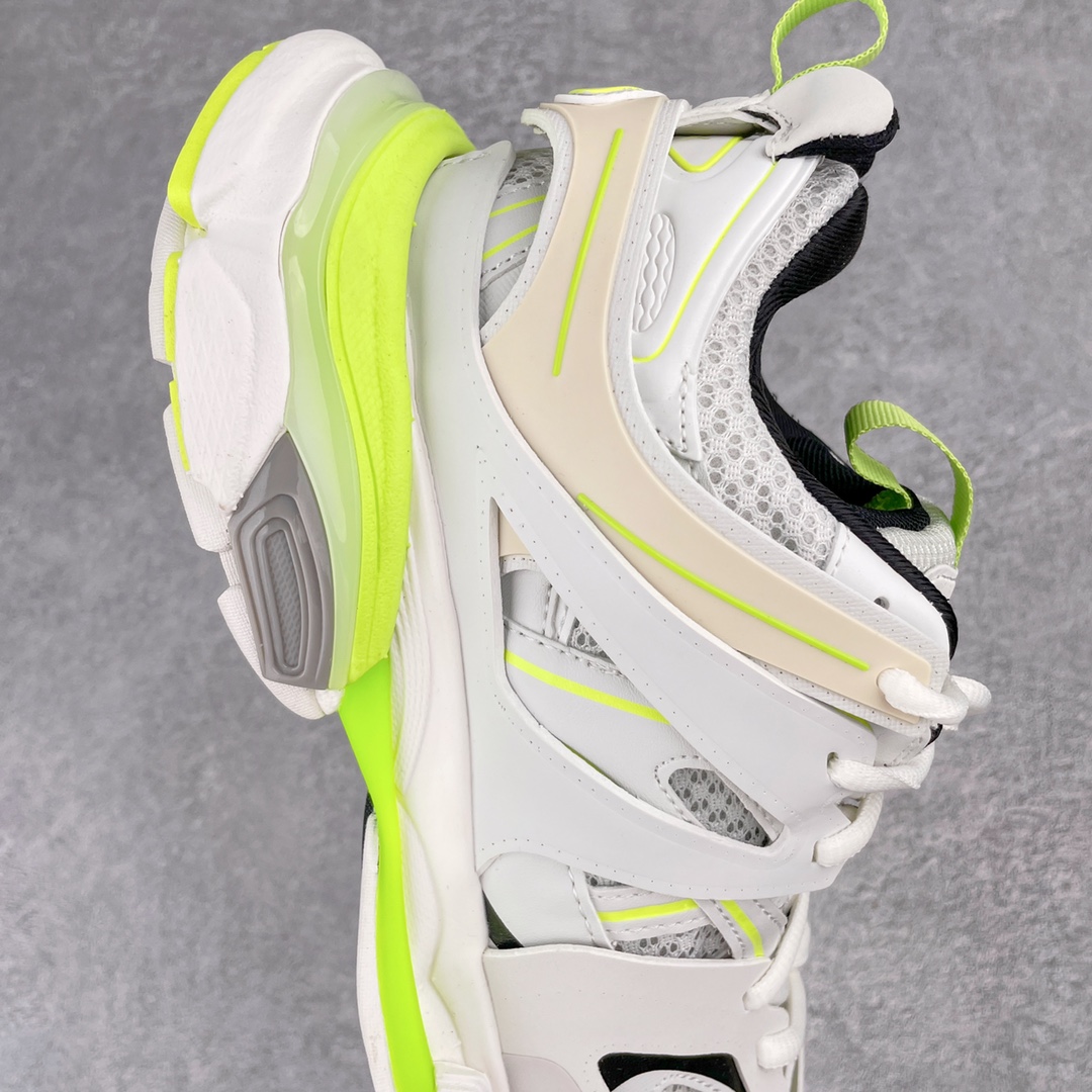 Balenciaga Track 巴黎世家 白绿色 老爹鞋 运动 复古板鞋 休闲鞋 男鞋 女鞋 542023W1GC39070