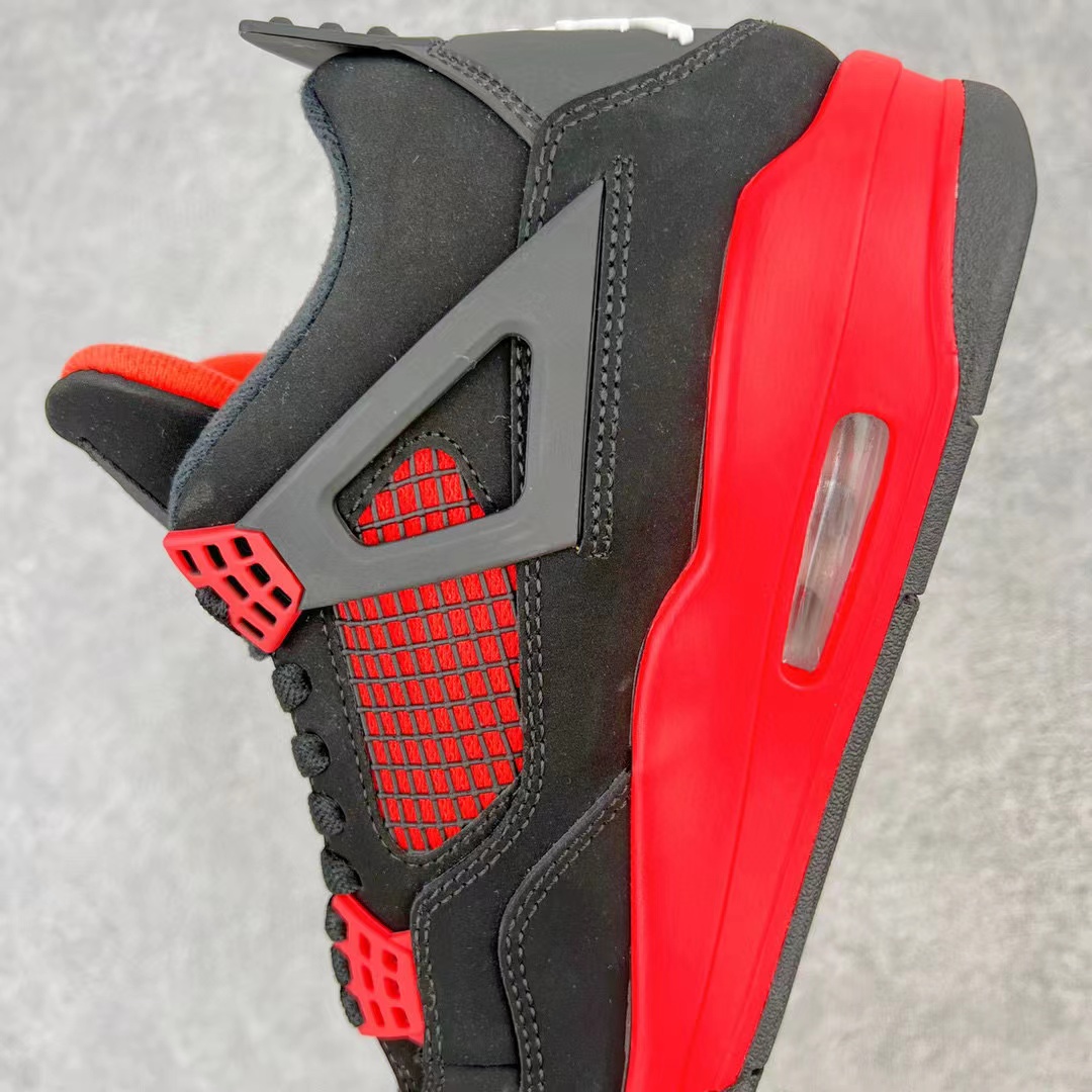 Air Jordan 4 AJ4 Retro Red Thunder 红雷电 黑红 低筒 男鞋 女鞋 籃球鞋 板鞋  CT8527-016