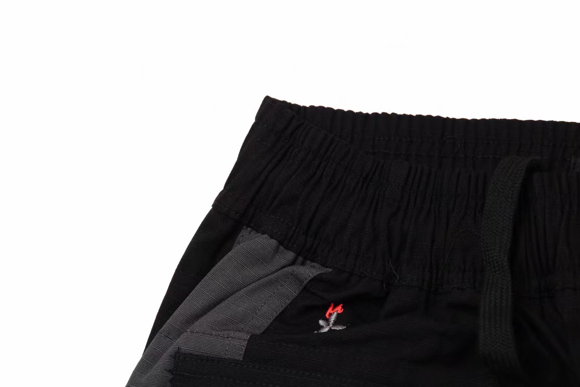 Air Jordan 6 Travis Scott  黑色 聯名 多口袋工裝休閒褲 長褲 直筒褲 棉褲 中腰 春秋款 男款 CQ4394-010