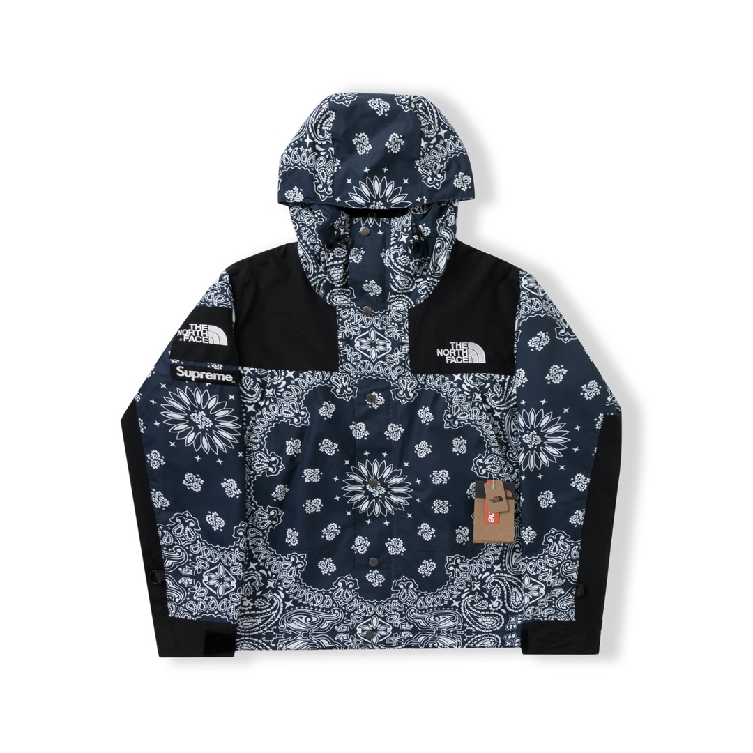 Supreme The North Face 14FW Bandana Mountain Jacket Re 聯名款黑色
