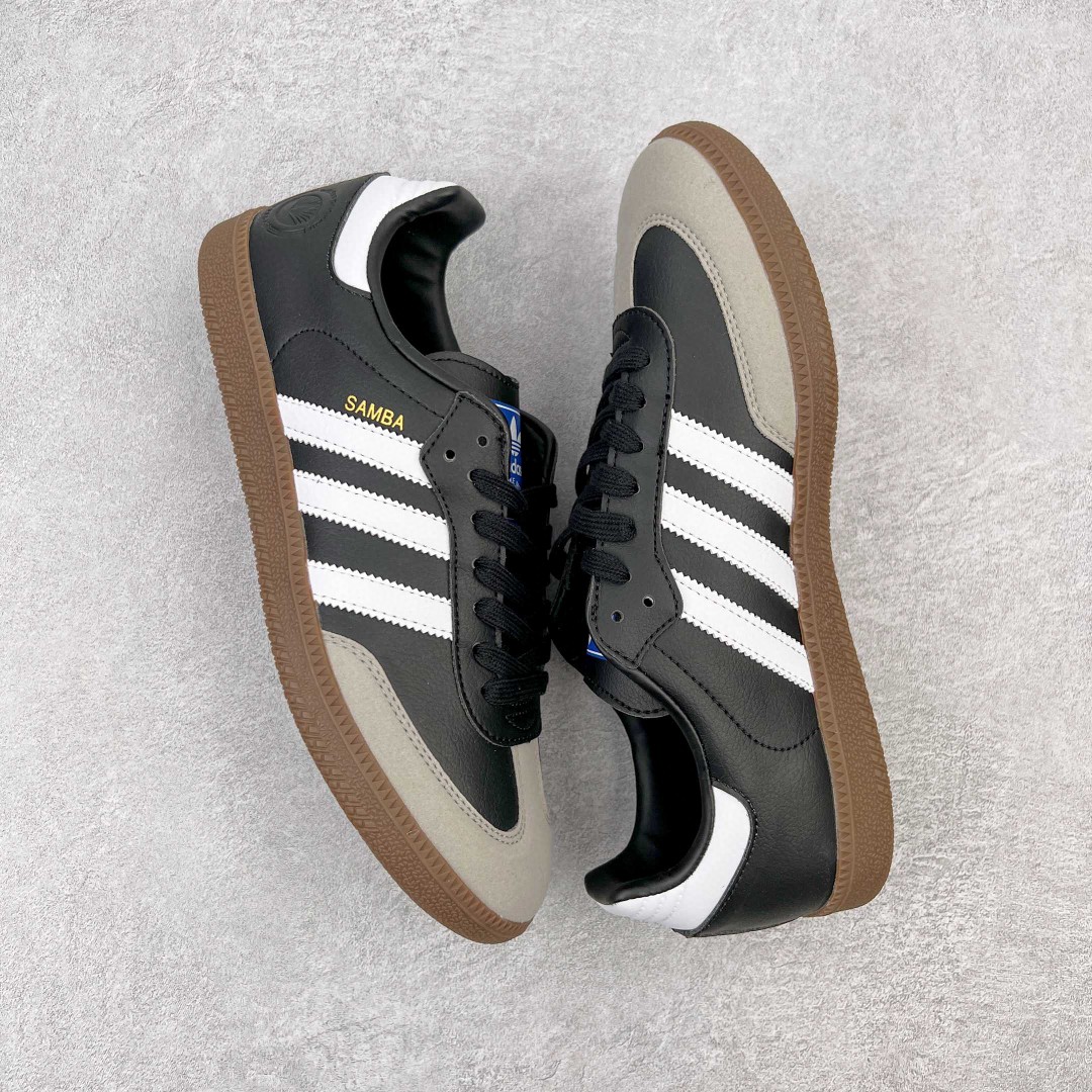 Adidas Originals Samba Vegan 黑灰 低筒 复古板鞋 休闲鞋 男鞋 女鞋 FX9042