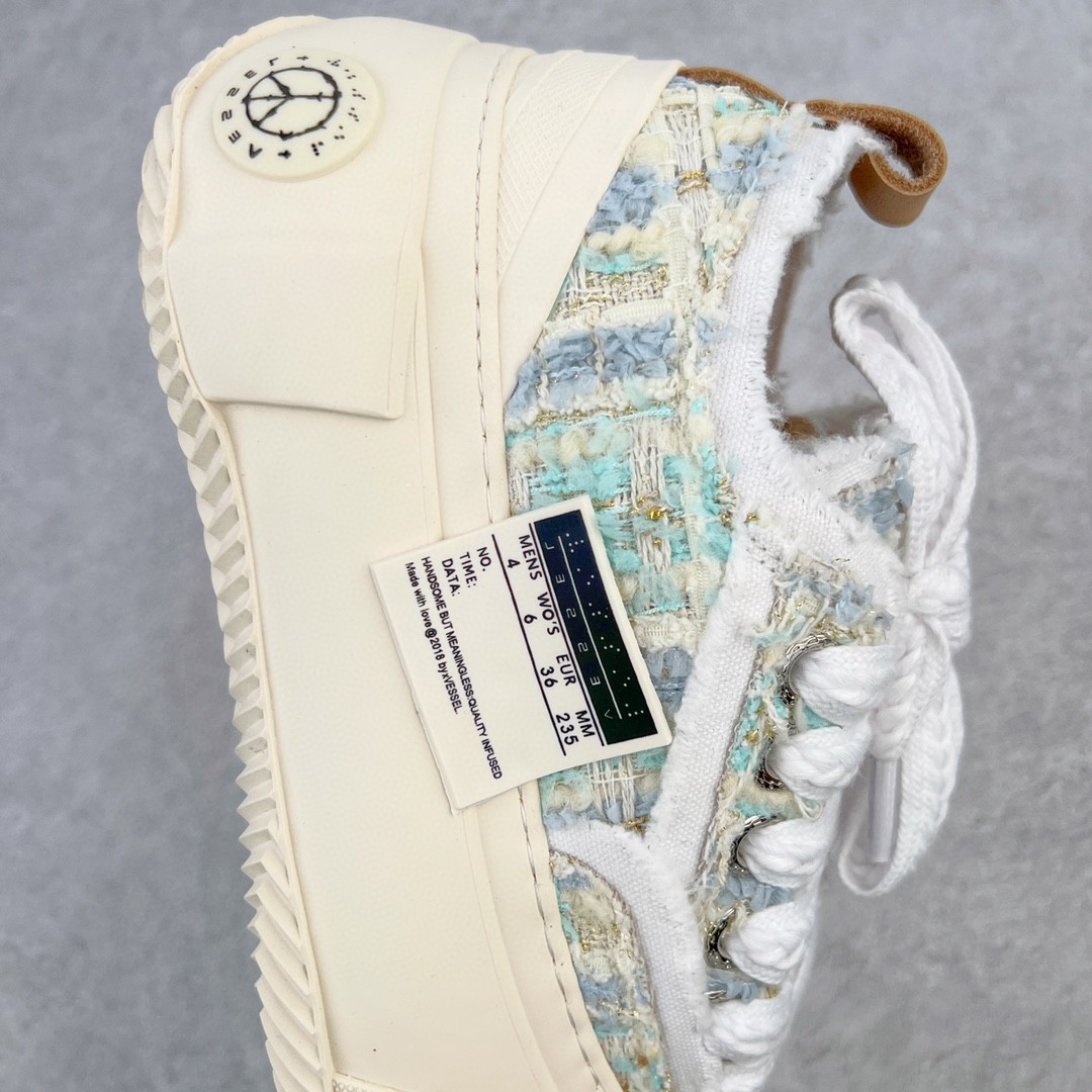 xVESSEL G.O.P. 2.0 MARSHMALLOW Lows 吴建豪 棉花糖 蓝色 白蓝 粗花呢 光感变色 低筒 硫化鞋 板鞋 休闲鞋 男鞋 女鞋 F22X64B