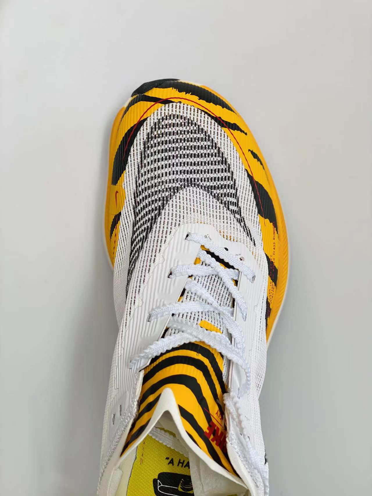 zoomX Vaporfly Next% 2 BRS Tiger 白黄虎纹 低筒 减震防滑 运动鞋 跑步鞋 男鞋 女鞋 DM7601-100