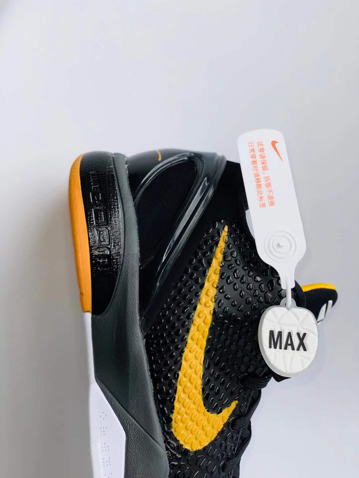 滅世純原 KOBE6 Black Del Sol 黑曼巴 科比 6 低筒 球鞋 籃球鞋 實戰鞋 前後氣墊 真碳板 男鞋 429659-002