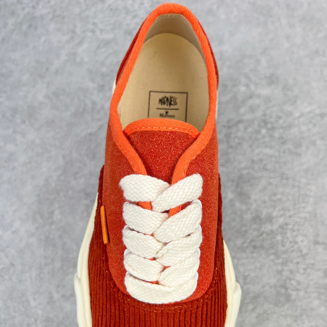 MIHARA YASUHIRO Original MMY 三原康裕 橙红 低筒 溶胶鞋 帆布鞋 板鞋 休闲鞋 增高鞋 男鞋 女鞋 