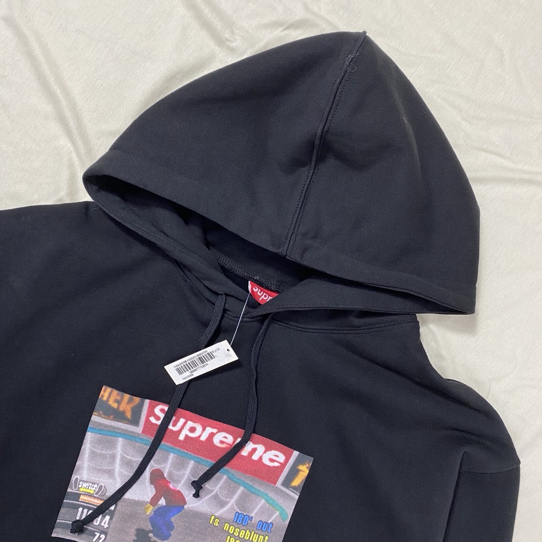 Supreme Week 5 Thrasher 联名款 Hooded Sweatshirt  黑色 蓝色 滑板连帽卫衣 加绒 套头 宽松 男女同款 SUP-FW21-203