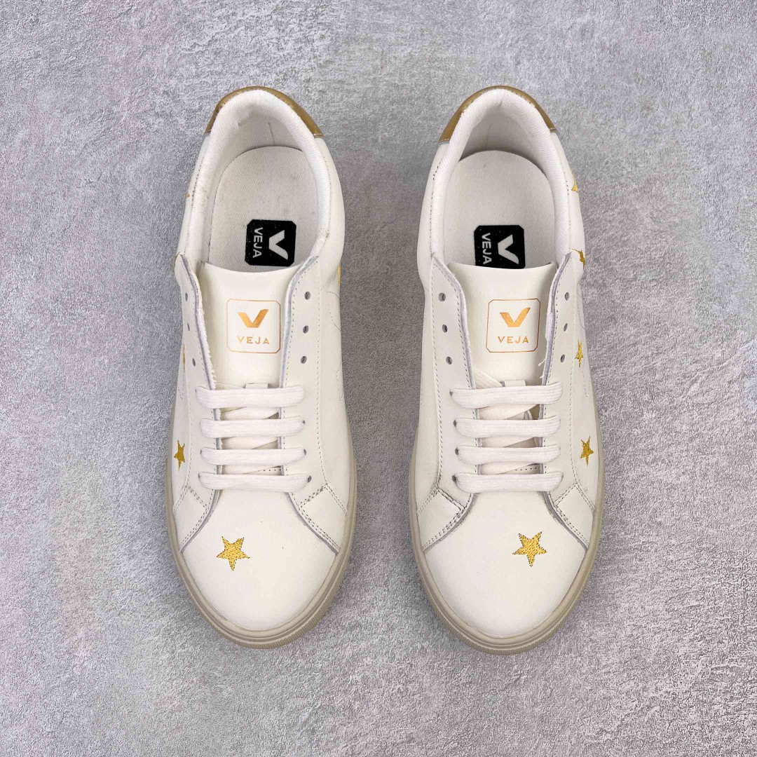 VEJA Esplar 白色 五角星 低筒 板鞋 休闲鞋 运动鞋 女鞋 男鞋 