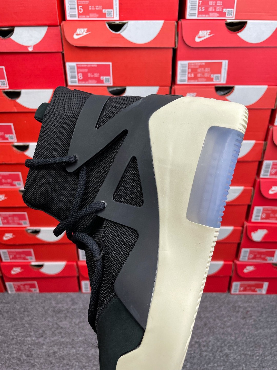 Nike Air Fear Of God 1 Black FOG 黑色 高筒 篮球鞋 球鞋 实战鞋 运动鞋 AR4237-001