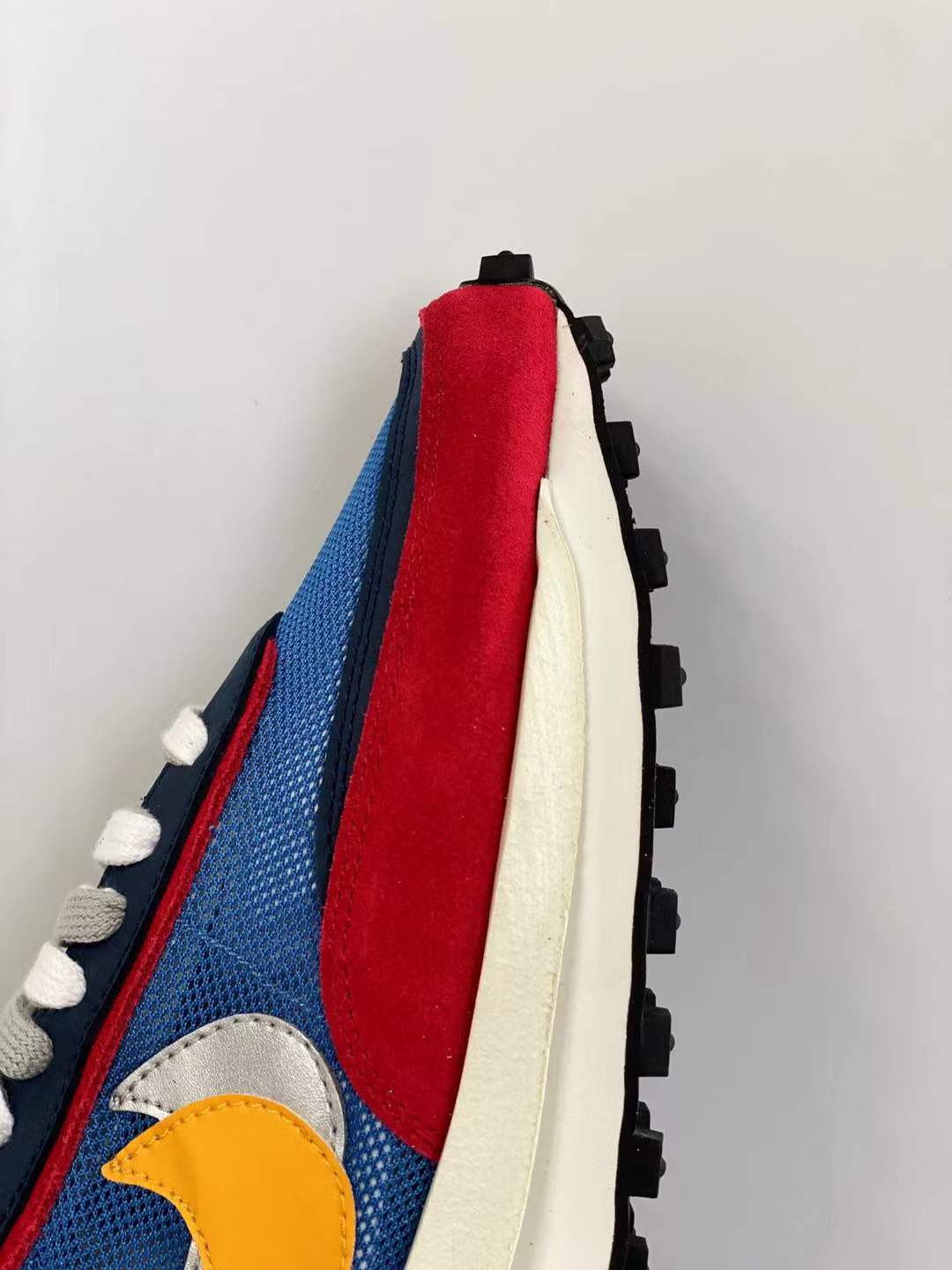 sacai  LVD 红黄蓝 低筒 双勾 华夫 复古时鞋 休闲鞋 透气网面 运动鞋 男鞋厚底 女鞋增高BV0093-400