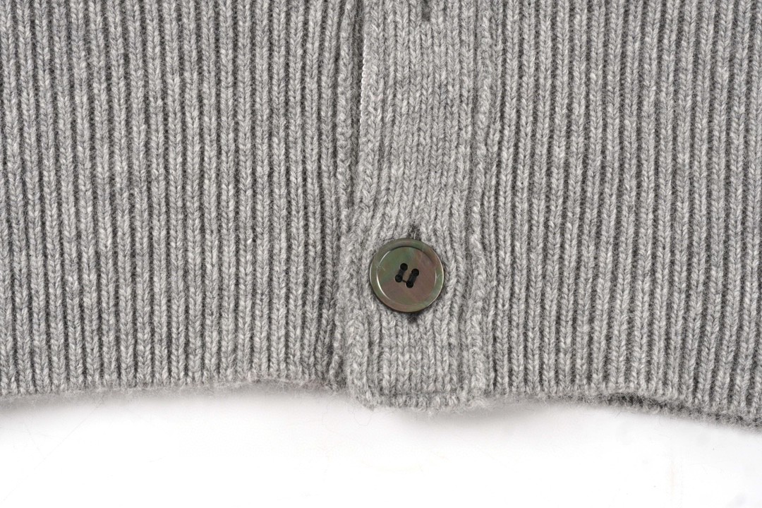 Thom Browne 21FW 四条纹单排扣羊毛衫 灰色 针织衫 开衫 毛衣 外套 长袖 男女同款 