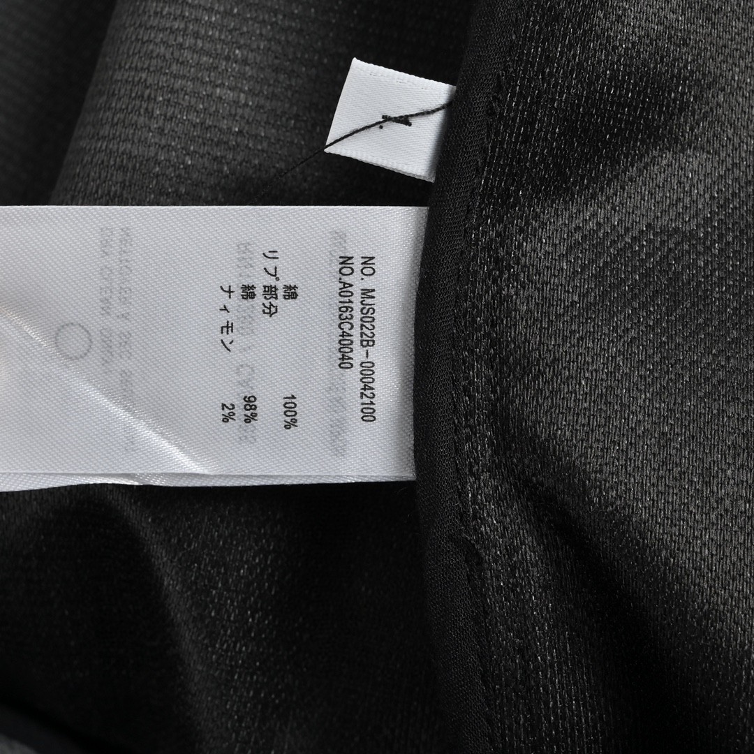 Thom Browne FW21 拉链前贴袋条纹运动夹克 灰色 外套 长袖 秋冬款 男女同款 