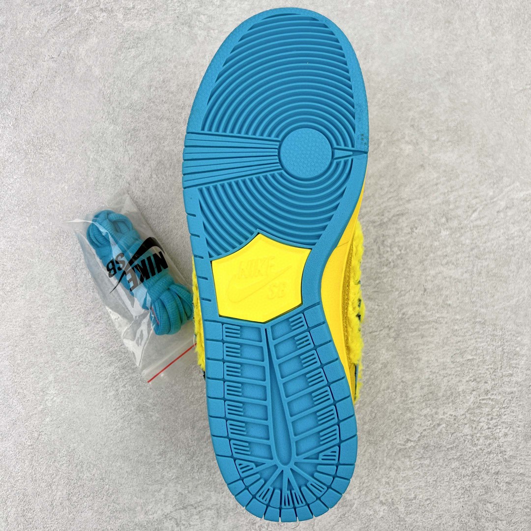 Grateful Dead x SB Dunk Low Pro Opti Yellow 跳舞小熊 黄蓝 低筒 复古板鞋 休闲鞋 男鞋 女鞋 CJ5378-700