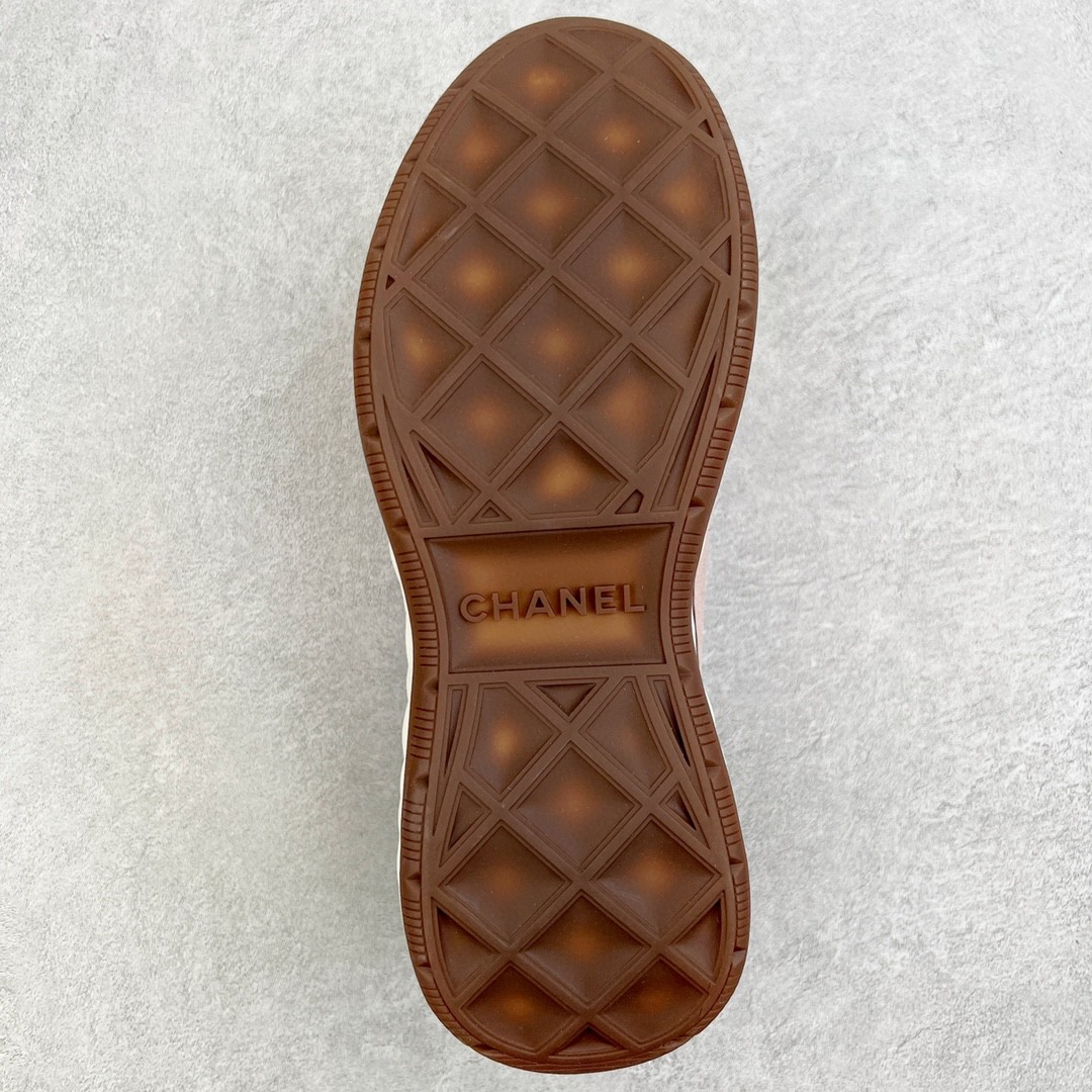 CHANEL 香奈儿 淡粉色 绒面 小牛皮 低筒 运动鞋 休闲鞋 跑步鞋 女鞋