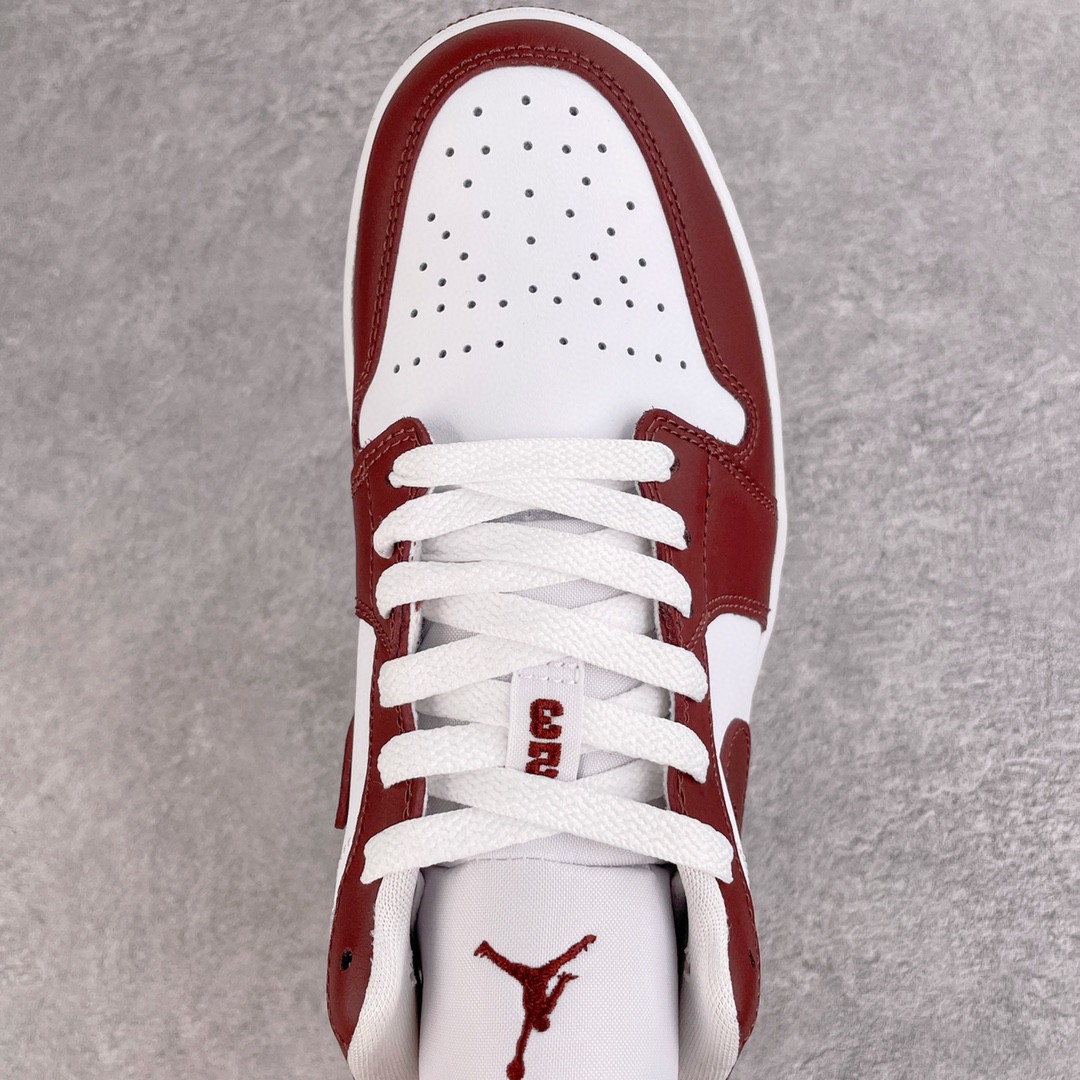 Air Jordan 1 Low Team Red AJ1 深酒红 板鞋 休闲鞋 女鞋 男鞋 DC0774-116