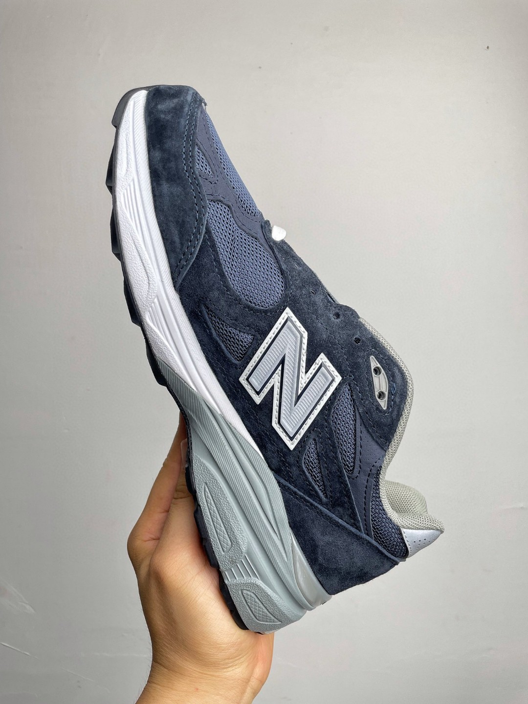 新版 New Balance 990 V3 藏蓝色 低筒 复古跑鞋 休闲鞋 板鞋 运动鞋 男鞋 女鞋 