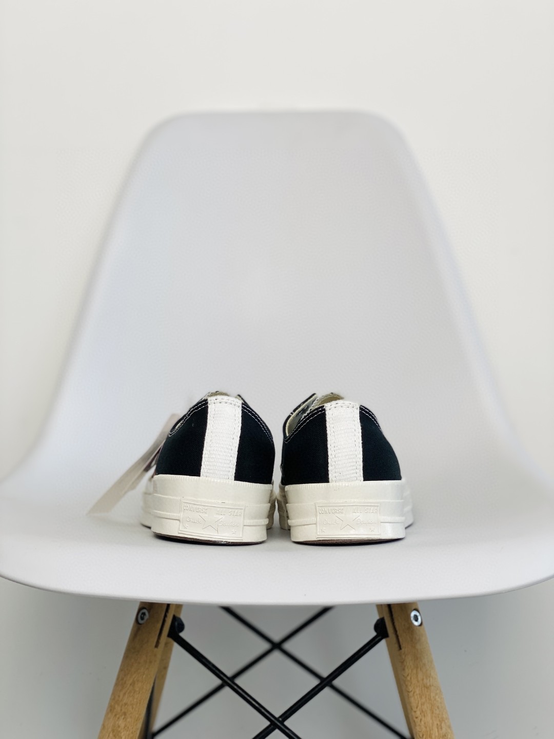  CDG Converse Chuck Taylor All Star 1970S 川久保玲 爱心联名款 黑色 低筒 帆布鞋 板鞋 休闲鞋  男鞋 女鞋 150206C