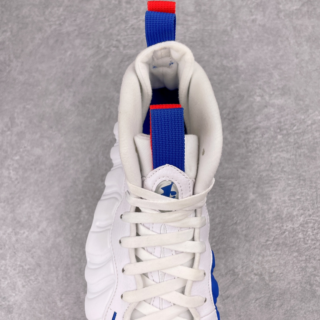 NIKE Air Foamposite One USA Vandalized 美国喷 红蓝鸳鸯 喷泡 篮球鞋 男鞋 碳板 AA3963-102