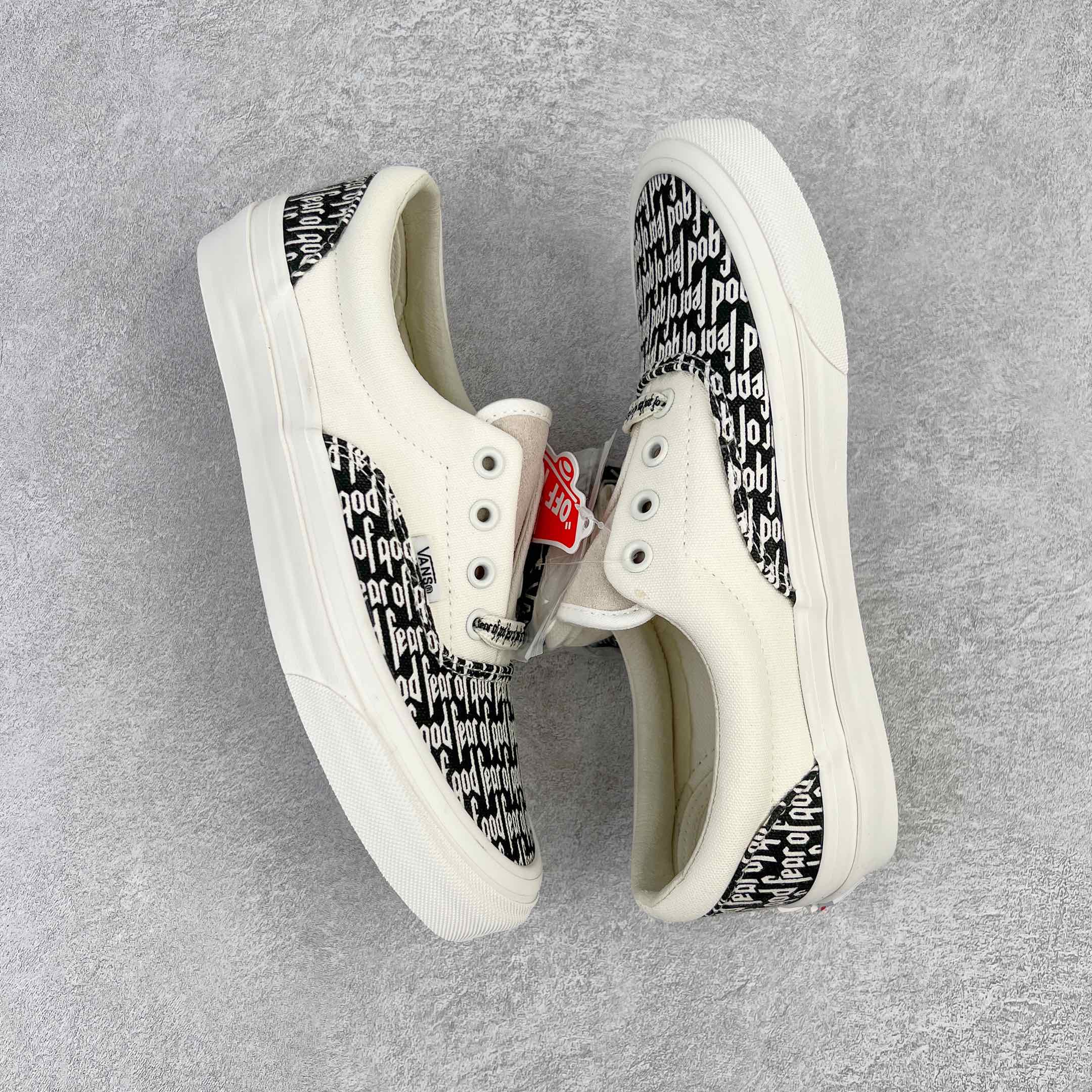 Fear Of God Vans Era 95 DX White Black FOG 黑白 低筒 休闲鞋 板鞋 滑板鞋 男鞋 女鞋 VN0A3MQ5PZP1