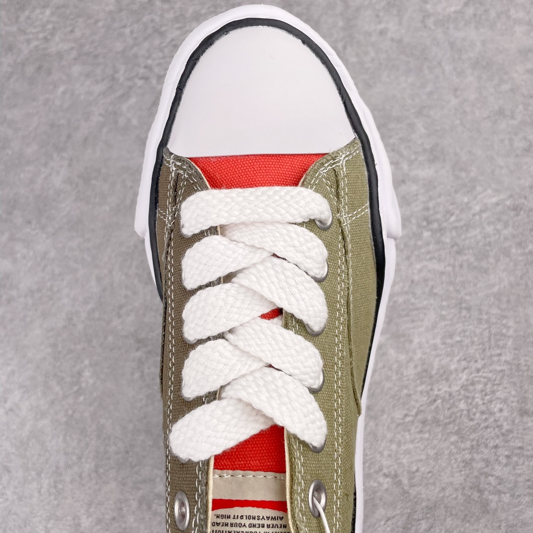 MIHARA YASUHIRO Original MMY 三原康裕 红绿棕 拼接 低筒 溶胶鞋 帆布鞋 板鞋 休闲鞋 增高鞋 男鞋 女鞋 