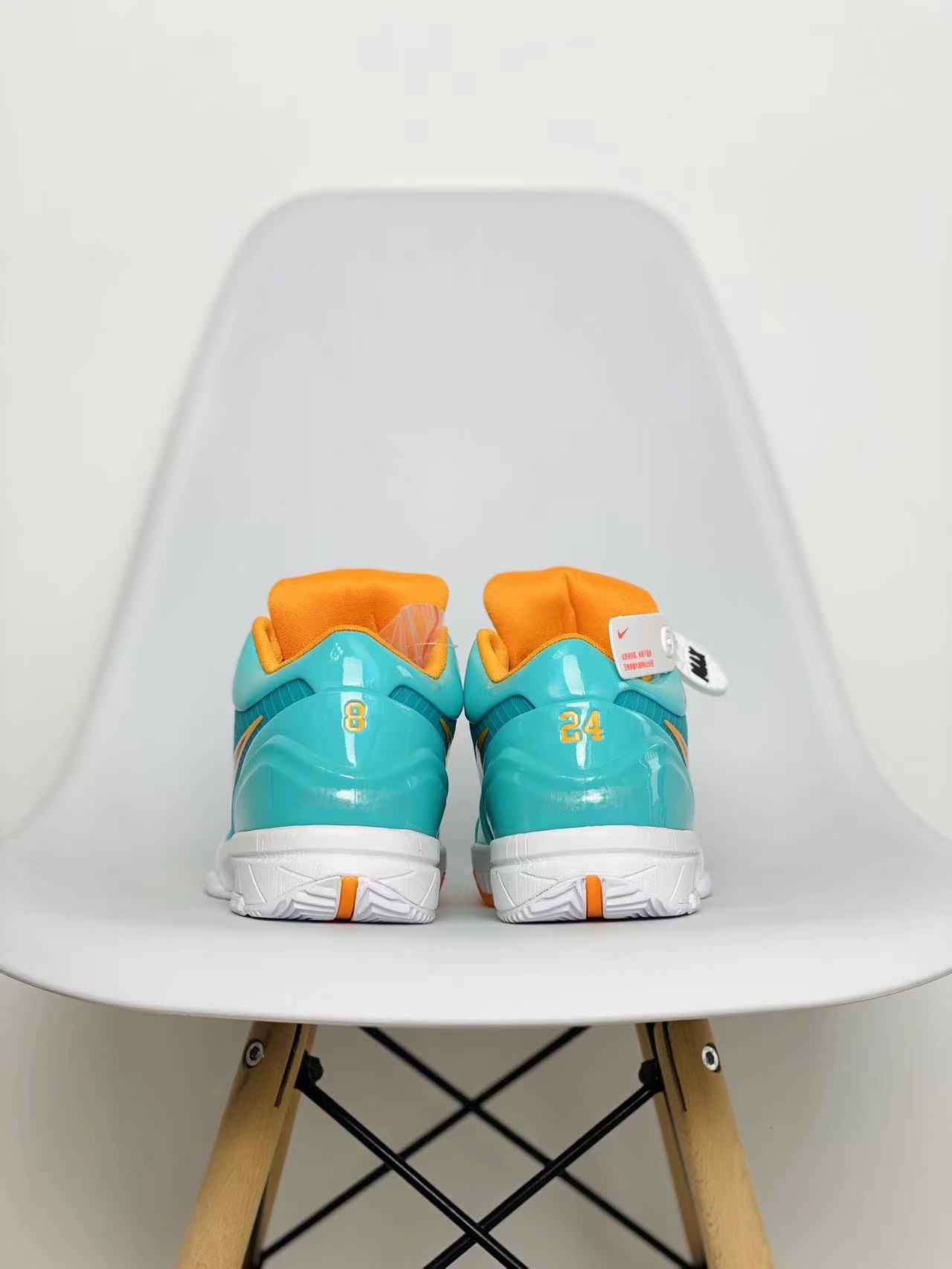 滅世純原 KOBE4  Undefeated Spurs  科比 4 蓝色 湖水绿 低筒 篮球鞋 实战鞋 球鞋 男鞋 订制