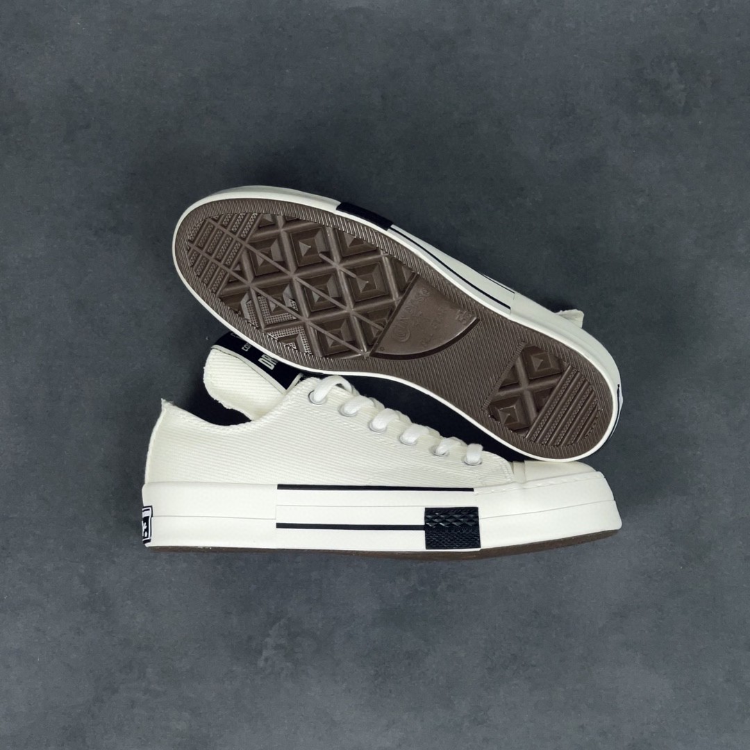 Rick Owens DRKSHDW Converse Chuck Taylor ALL Star 1970S Ox 白色 高筒 板鞋 休闲鞋 帆布鞋 男鞋 女鞋 A00134C