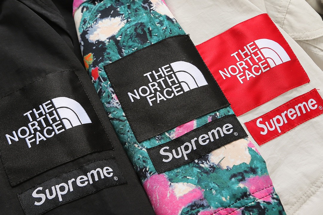 Supreme SS22 Week 16 THE NORTH FACE 联名款 Trekking Convertible Jacket 可拆卸夹克 花色 黑色 白色 连帽外套 风衣 秋冬款 男女同款 SUP-SS22-879