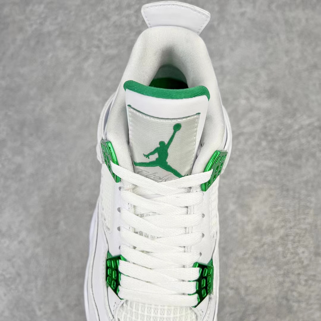 Air Jordan 4 AJ4 Retro Green Metallic 白绿 篮球鞋 运动鞋 休闲鞋 男鞋 女鞋 CT8527-113