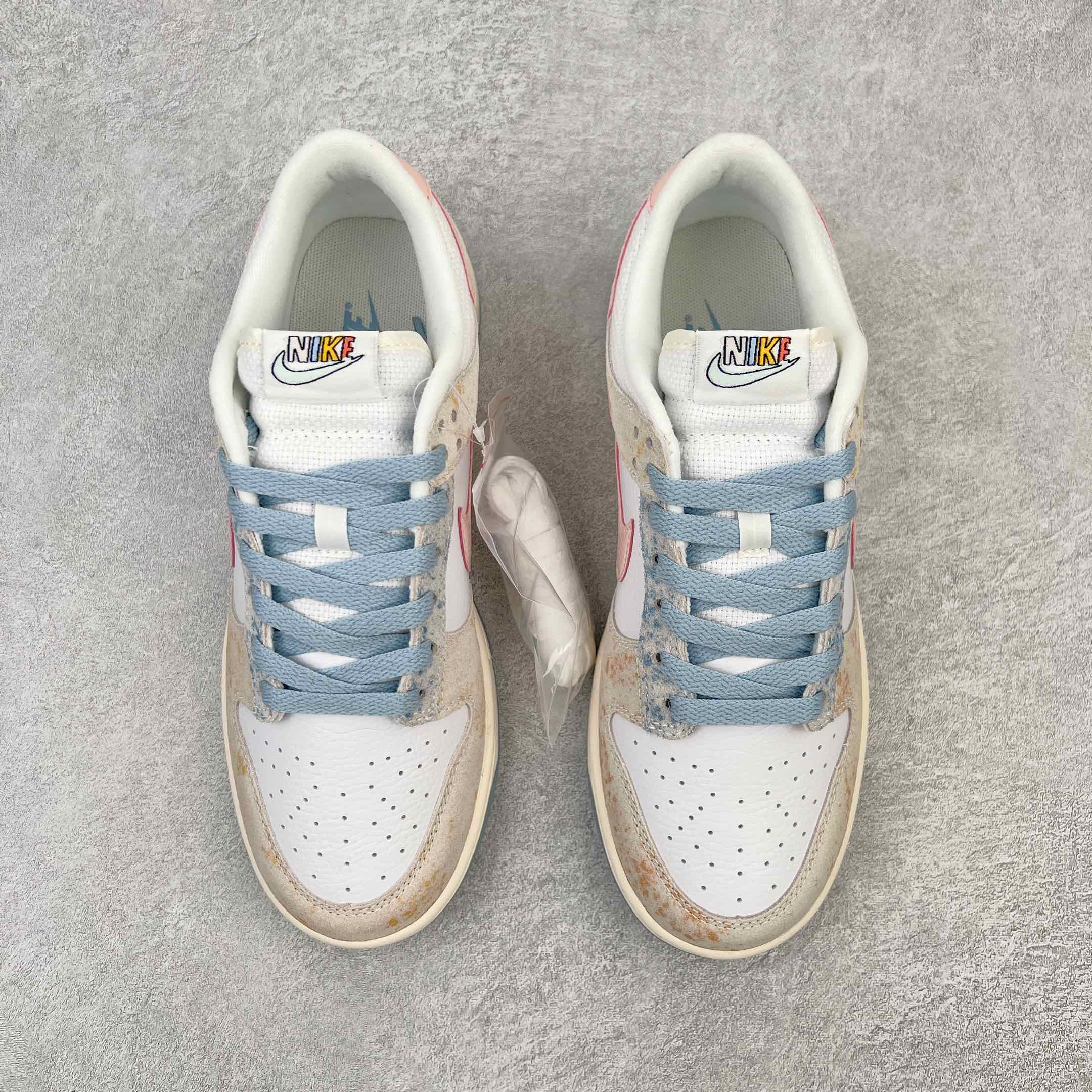 dunk Low 白灰藍 低筒 复古板鞋 休闲鞋 男鞋 女鞋  DV6486-100