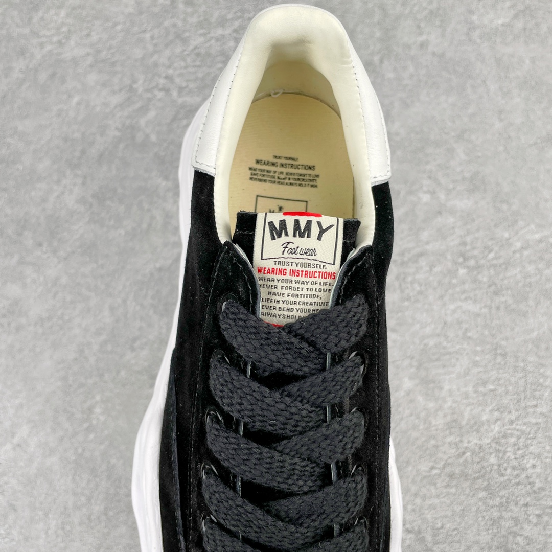 MIHARA YASUHIRO Original MMY 三原康裕 黑色 麂皮 低筒 溶胶鞋  板鞋 休闲鞋 增高鞋 男鞋 女鞋 A07FW708
