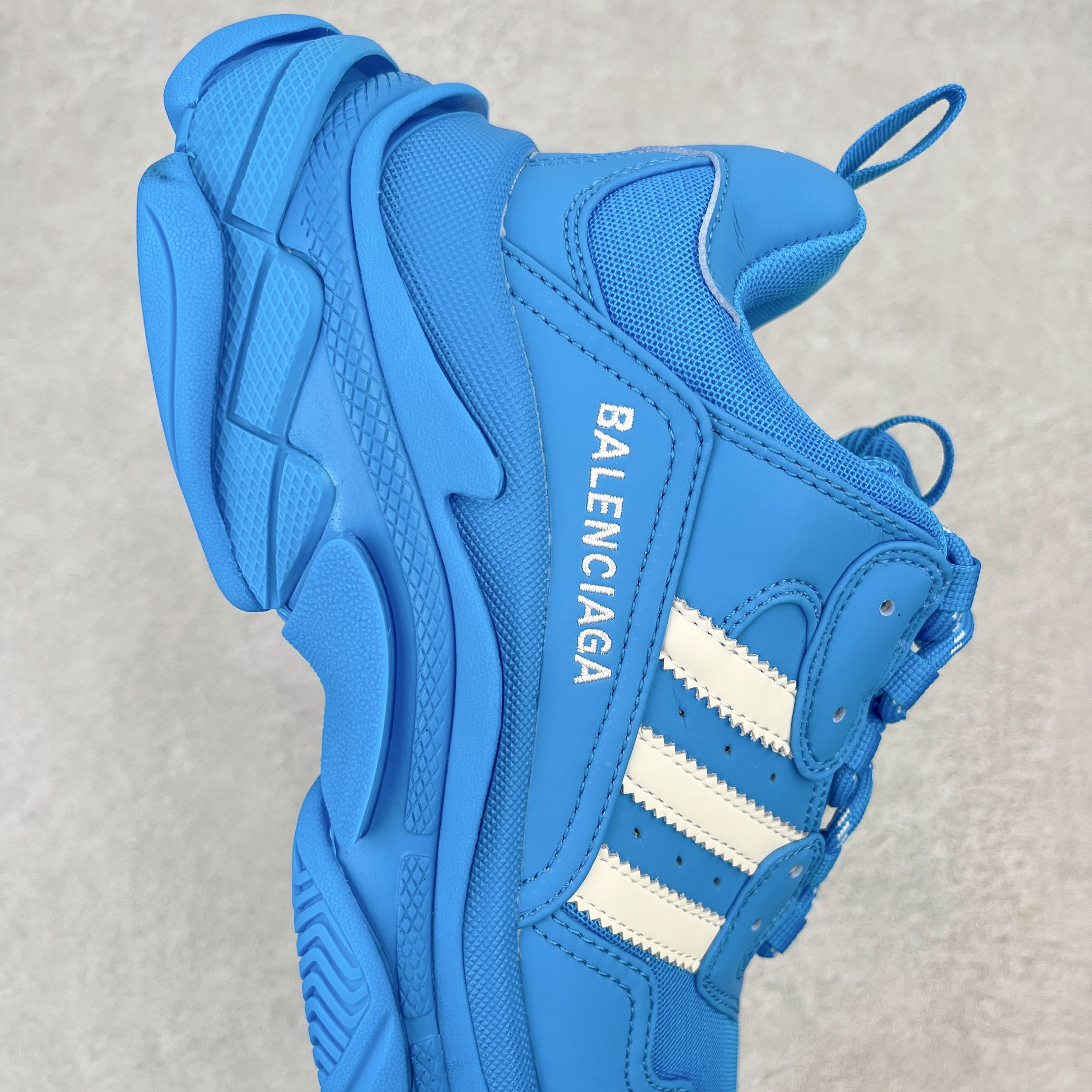 Adidas Balenciaga Track 1.0 巴黎世家 藍色 老爹鞋 运动 复古板鞋 休闲鞋 男鞋 女鞋 712821W2ZB24090