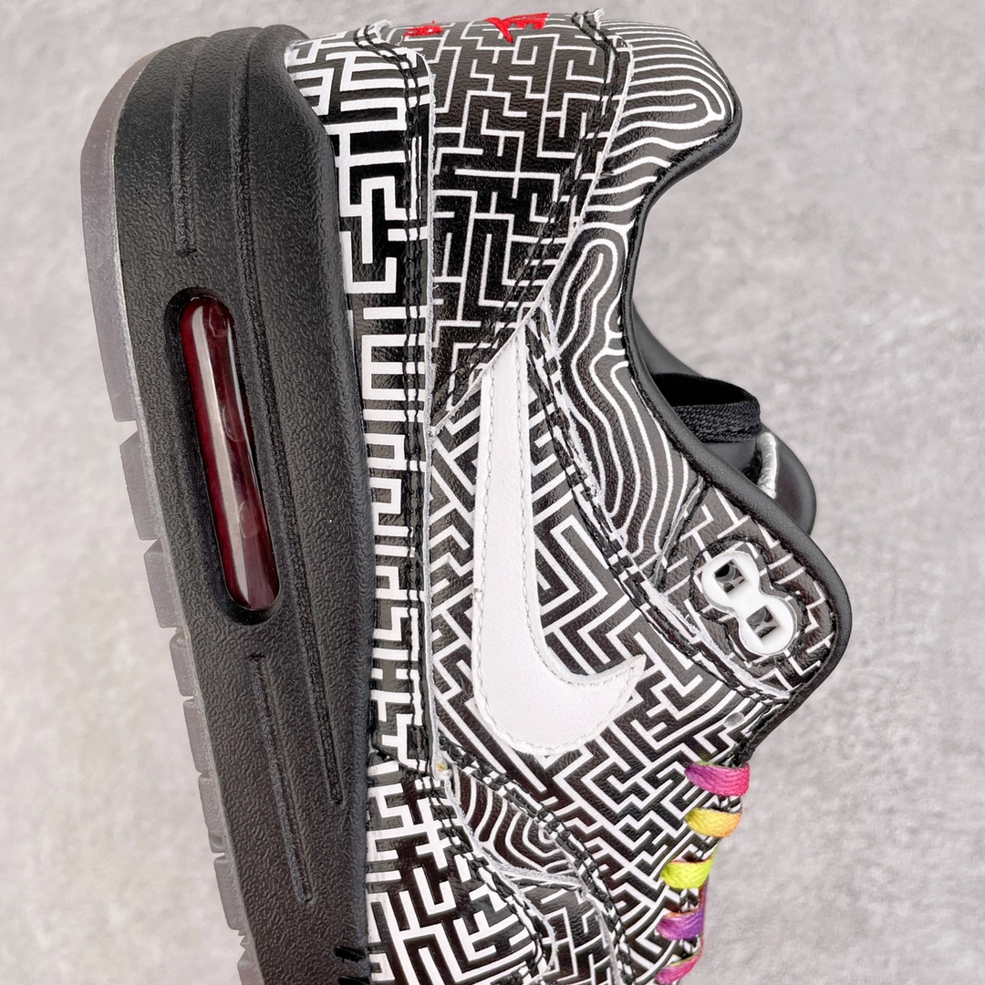 Air Max 1 Tokyo Maze 地铁迷宫 城市限定 黑白 低筒 运动鞋 休闲鞋 板鞋 男鞋 女鞋 CI1505-001
