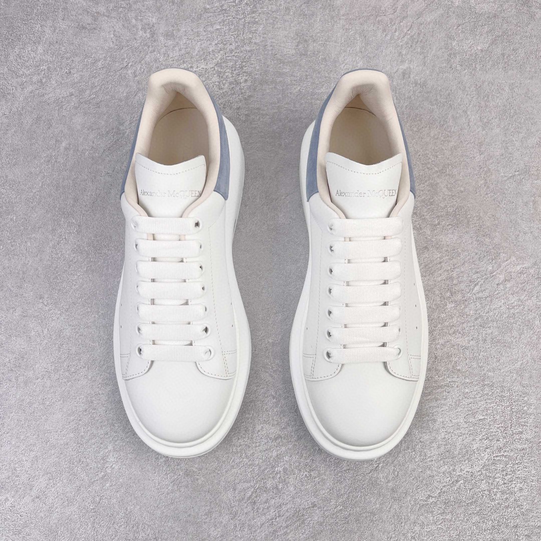 Alexander McQueen 麦昆 白灰 低筒 板鞋 休闲鞋 厚底鞋 增高鞋 男鞋 女鞋 553680WHGP79426