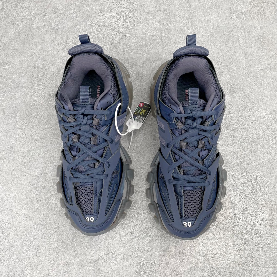 Balenciaga Track 巴黎世家 雾霾蓝 老爹鞋 运动 复古板鞋 休闲鞋 男鞋 女鞋 542023W3CR19000