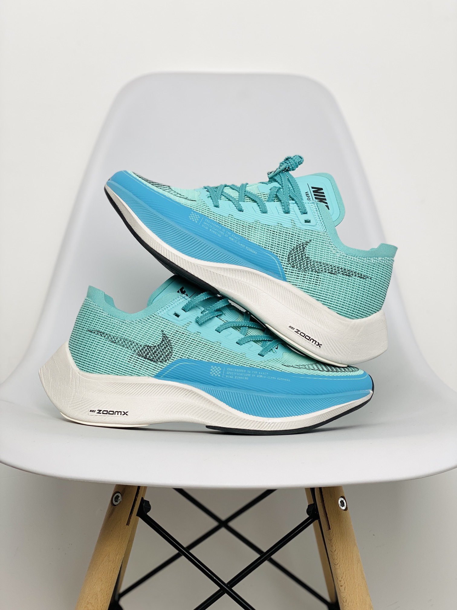 zoomX Vaporfly Next%2 蓝绿 低筒 减震防滑 运动鞋 跑步鞋 男鞋 女鞋  CU4111-300