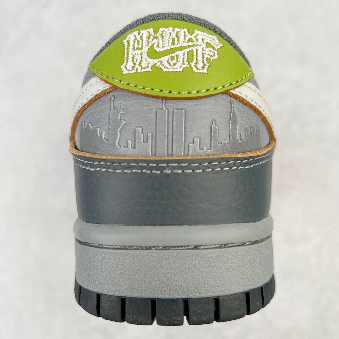 HUF x dunk Low Friends and Family 灰绿 低筒 复古板鞋 休闲鞋 男鞋 女鞋 FD8775-002