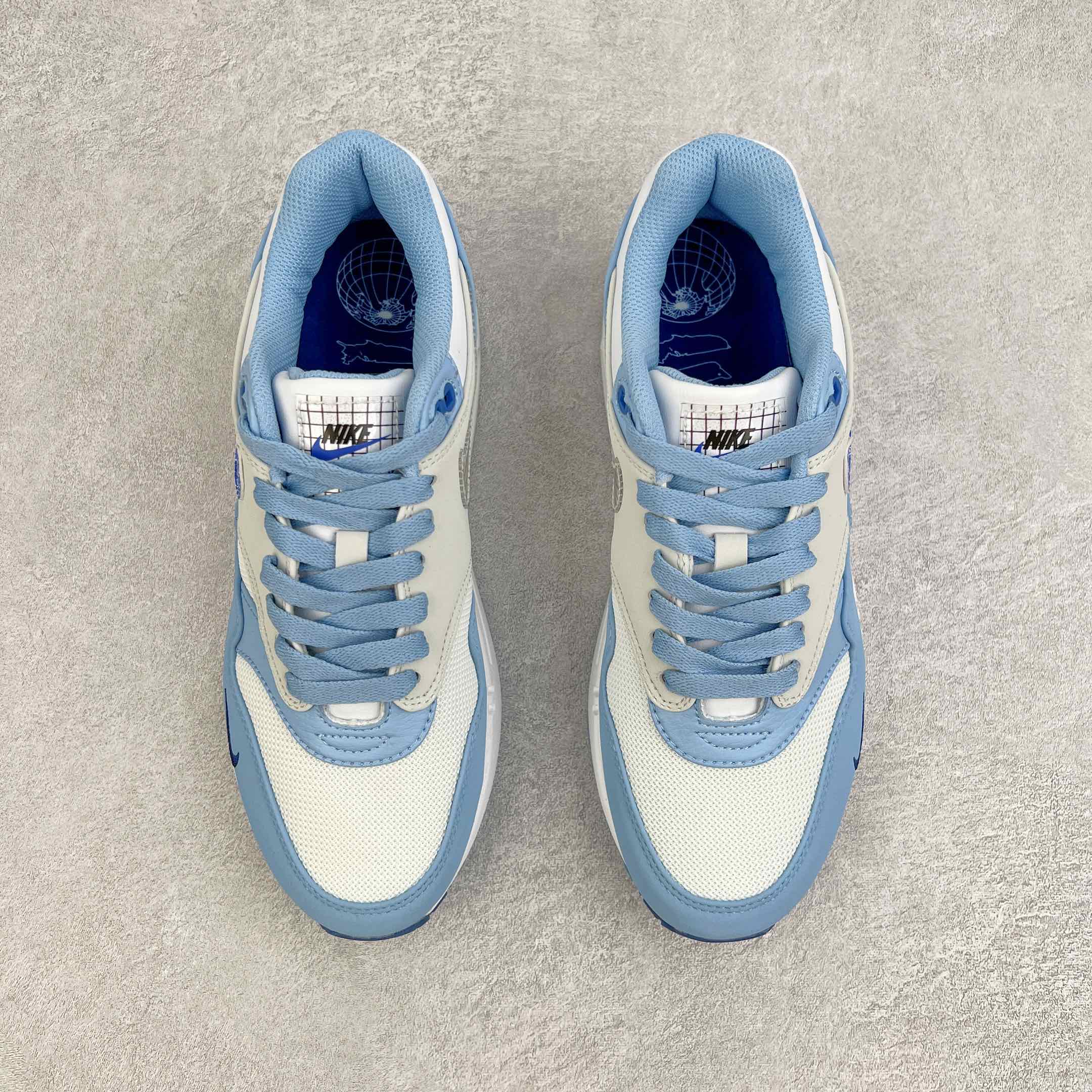  Air Max 1 Blueprint白蓝 蓝图 低筒 减震运动鞋 休闲鞋 板鞋 男鞋 女鞋 DR0448-100
